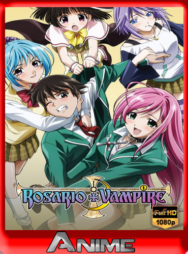 Rosario + Vampire – [S1-S2] – [BD-720p] Subtitulado  [720P][GD] [MG]