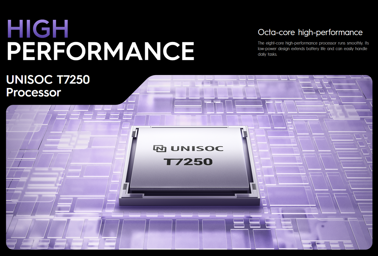 Unisoc T7250 Multitasking Processor