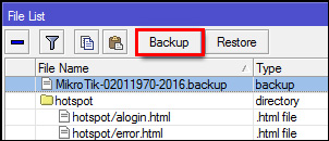 Tutorial backup dan Restore Konfigurasi Mikrotik