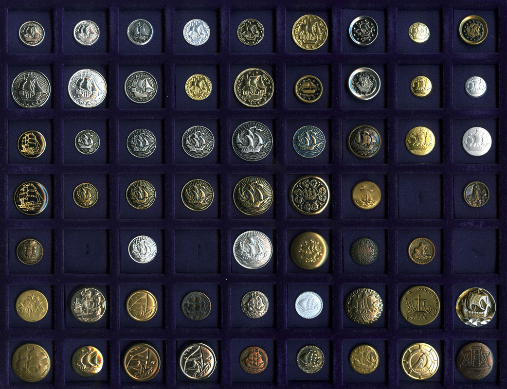 Пуговицы СССР. Корабли 1.