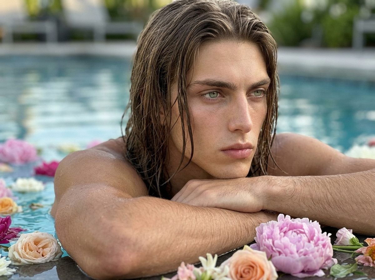 Man resting on pool edge 202605112237