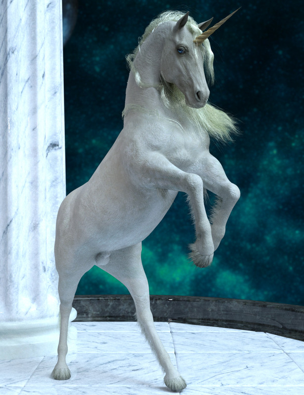 unicorn poses for daz horse 2 00 main daz3d