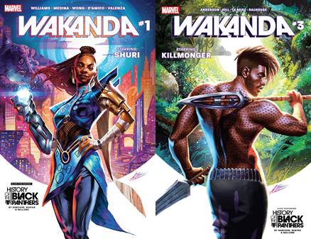 Wakanda #1-5 (2022-2023) Complete