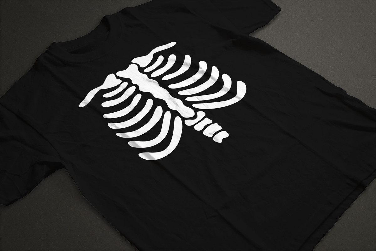 Scary Shirt Skeleton Shirt Spooky Tshirt Vampire Tshirt Ribcage Shirt Horror Shirt Halloween Costume T-shirt Halloween T-shirt
