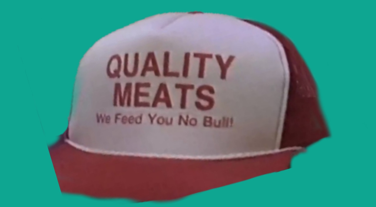 Quality Meats Baseball hat idaho_WA identify