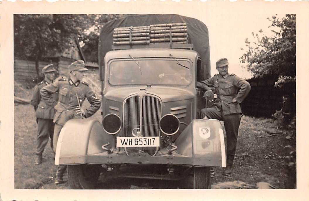 Renault LKW Divisionzeichen der Jäger Div. in Rz