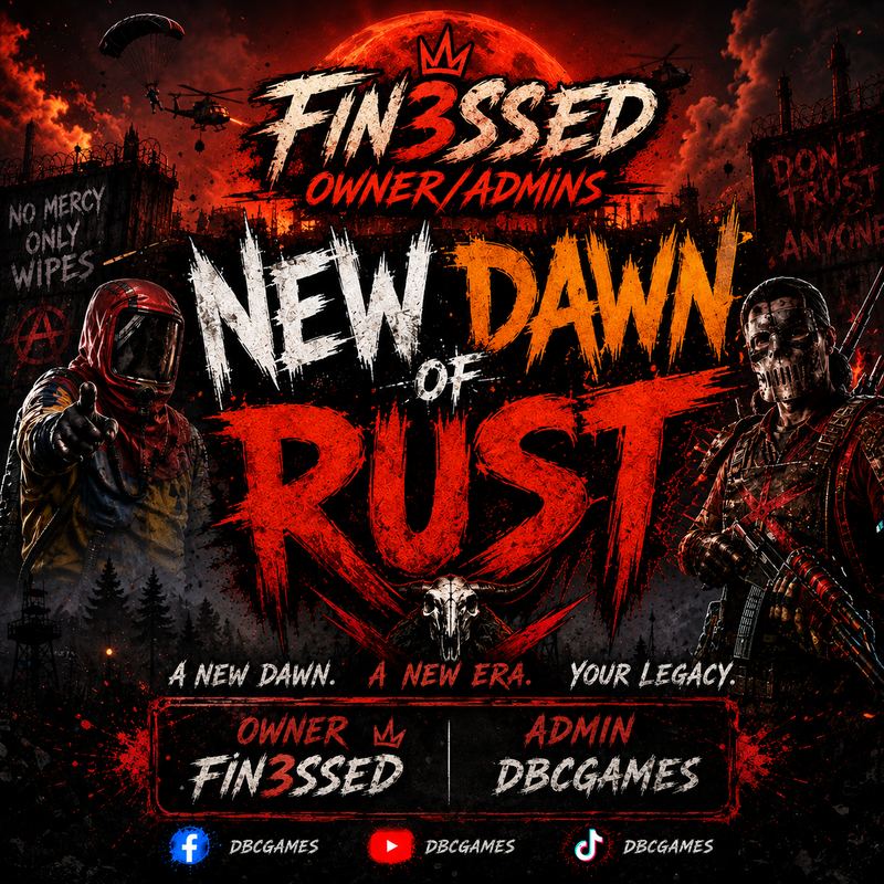 (CA)New Dawn Of Rust x2 | PvE | Monthly Wipe | Random Events
