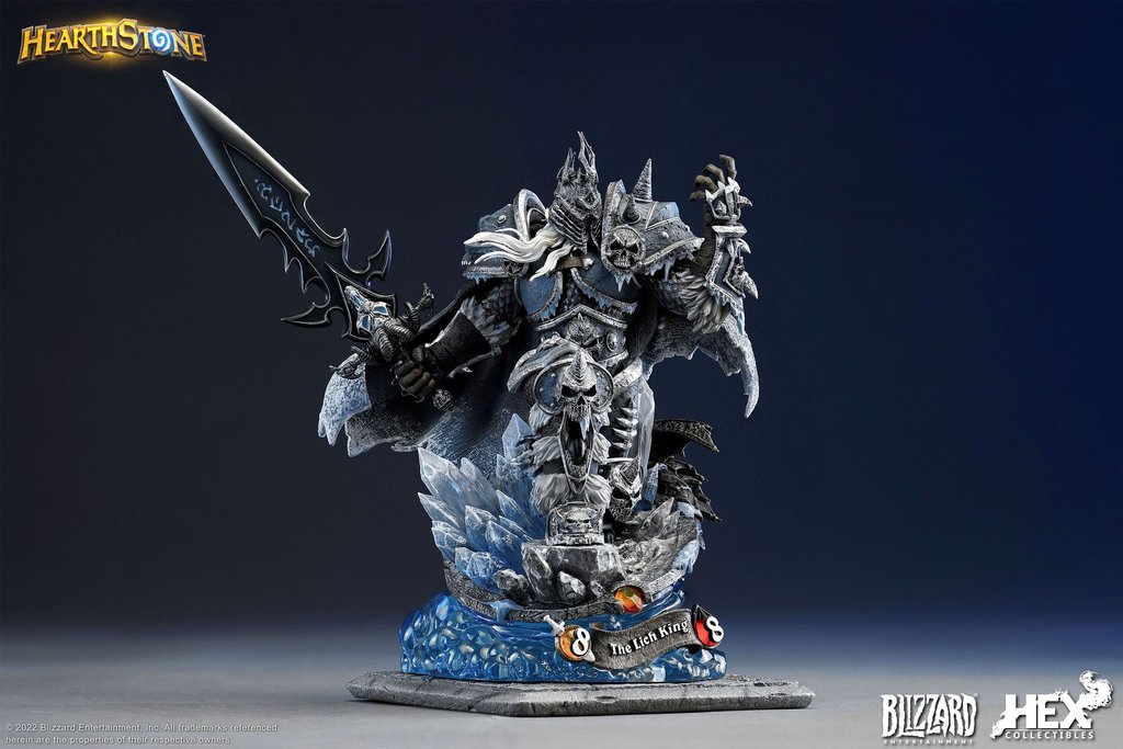 HEX Collectibles : Hearthstone - The Lich King 1/10 Scale Statue 5