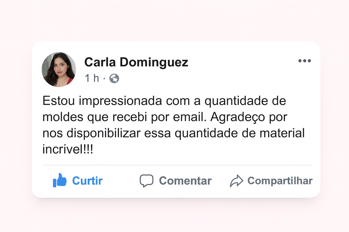 Depoimento de cliente satisfeita 1