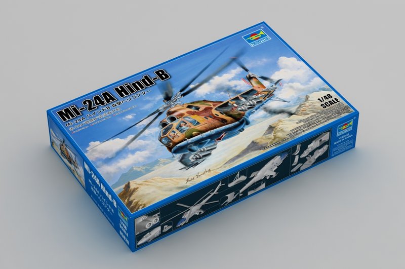 Trumpeter 05829 Mi-24P Hind-F 1/48 Kit de modèle à