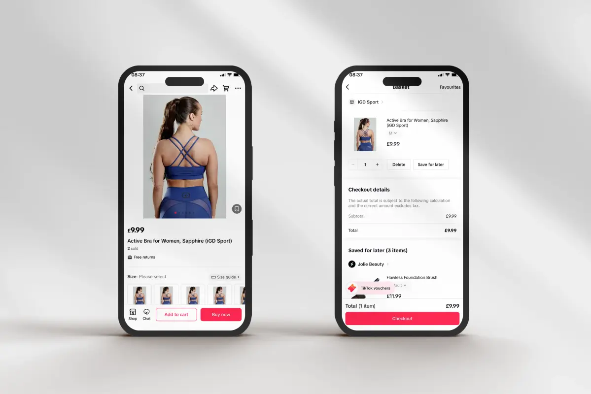 Exemplo 2 - TikTok Shop UK