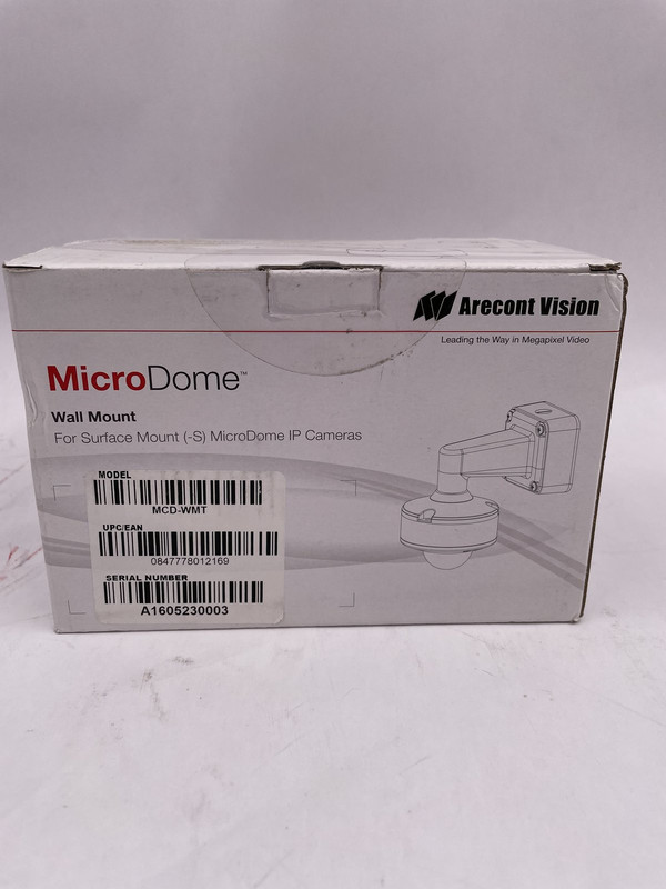ARECONT VISION MCD-WMT MICRODOME WALL MOUNT SURFACE MOUNT