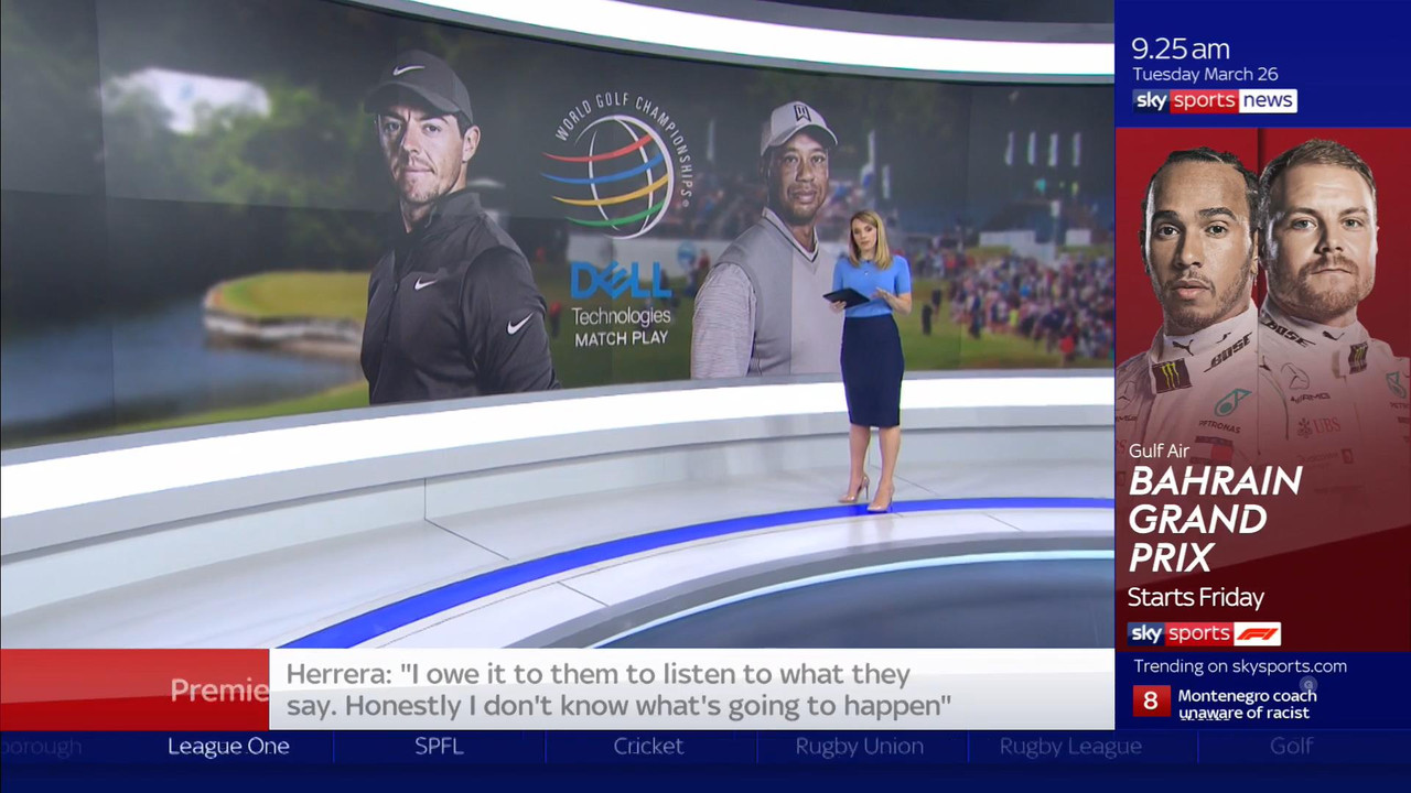 26 March - 09.00.00 - Good Morning Sports Fans. Round-up of the 