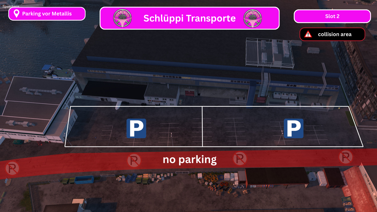 Slot 2 | Parkplatz / parking - Collision