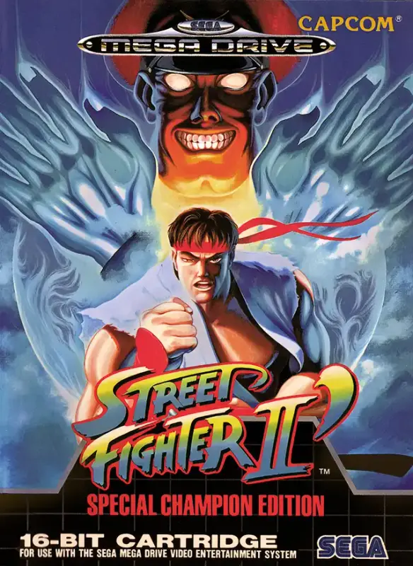 cover Mega Drive Street Fighter II Special Champion Edition