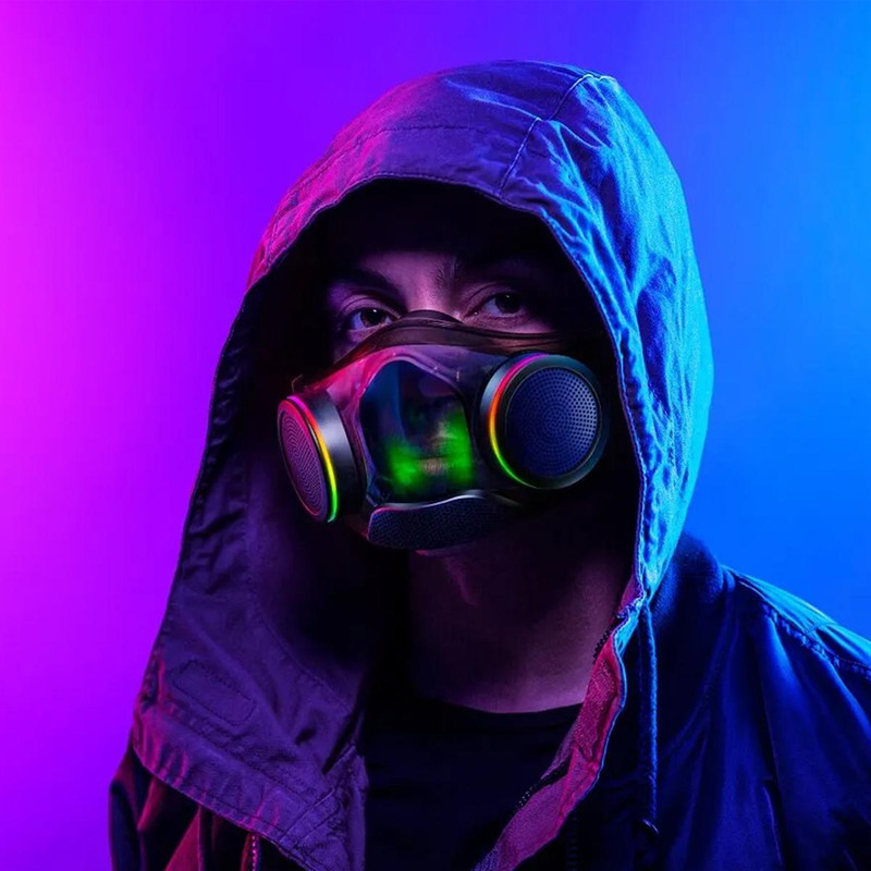 CES 2022: Presentan cubrebocas futurista Zephyr Pro con micrófono incluido