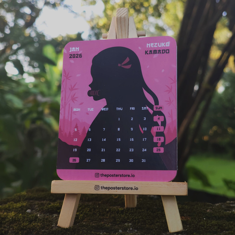 Demon Slayer Calendar 2026