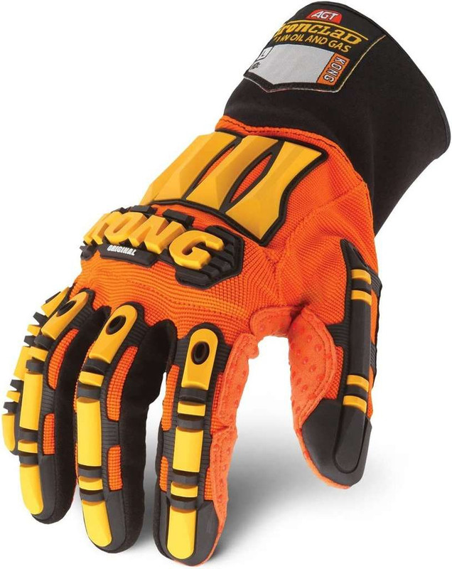 Amazon: Guantes Ironclad, Anaranjados 
