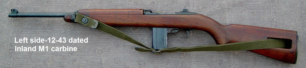 full left side 12-43 Inland M1 Carbine