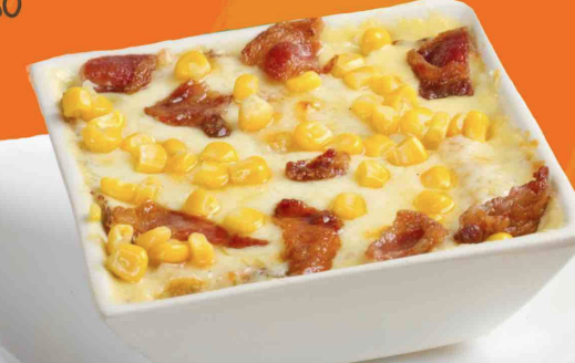 Maicitos gratinados con carne