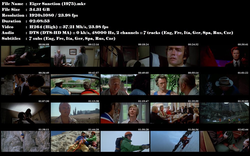 Vražda na Eigeru / The Eiger Sanction (1975)