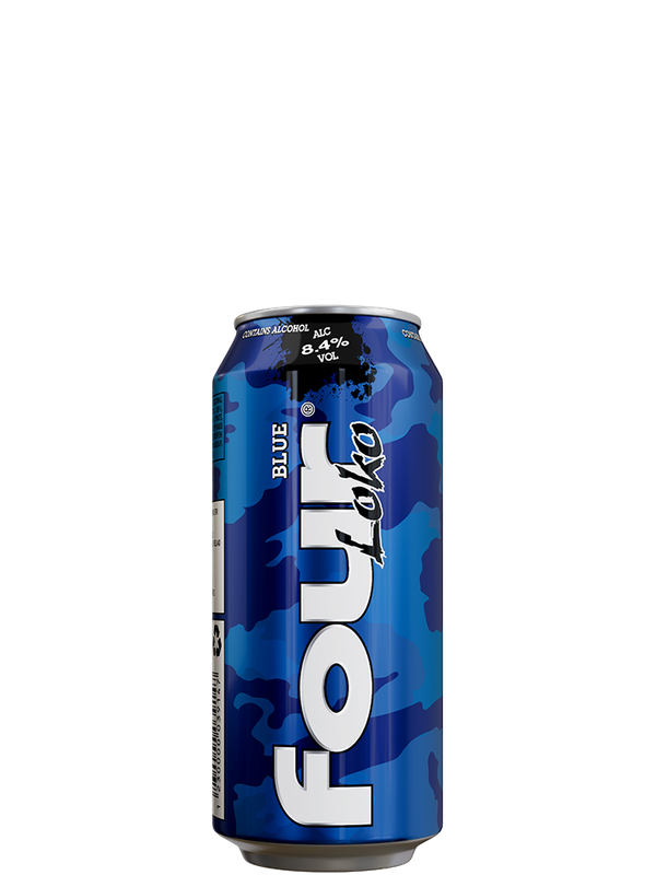 Four Loko, Blue blikje