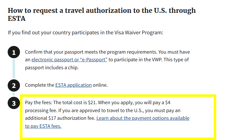 ESTA USA: Programa de Autorizacion Previa al Viaje - Visados - Foro USA y Canadá