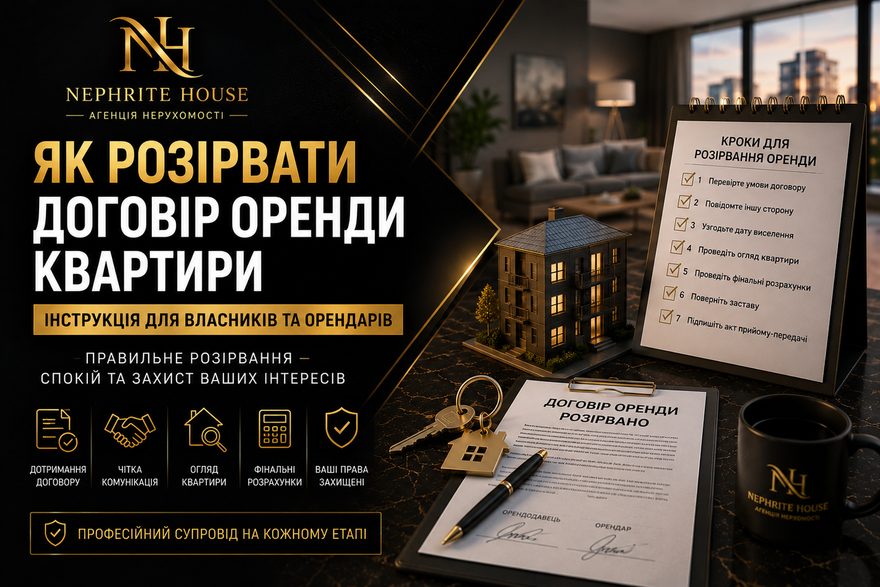 Як розірвати договір оренди квартири