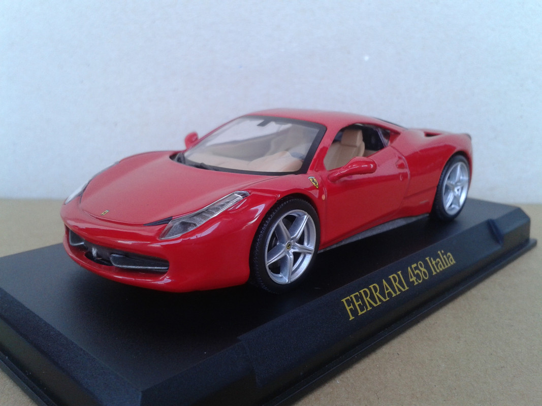 2009 Ferrari 458 Italia (Hot Wheels - nº 3 Test Ferrari Collection - Salvat) (2)