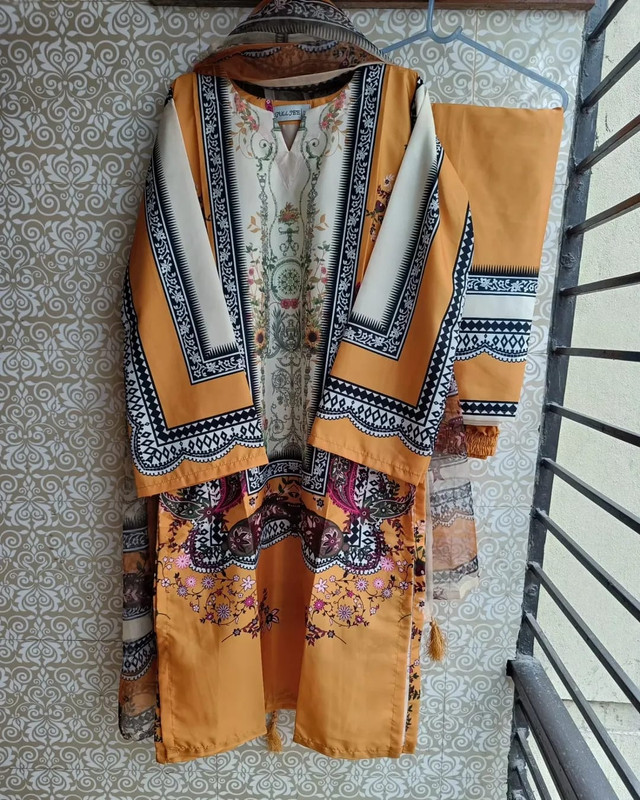 Digital Print Three Piece