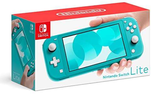 Amazon: Nintendo Switch Lite - Edición Estándar - Azul Turquesa - Standard Edition