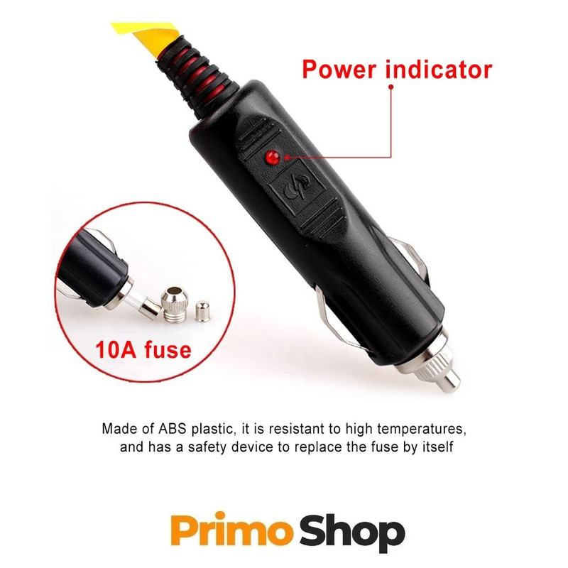 Car Cigarette Lighter Extension Cable Features