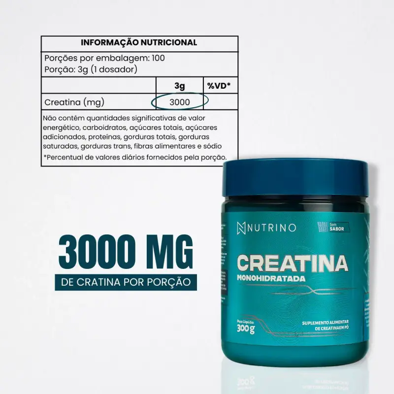 Tabela Nutricional Pré-Treino