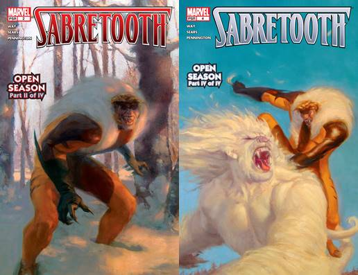 Sabretooth Vol.3 1-4 (2004) Complete