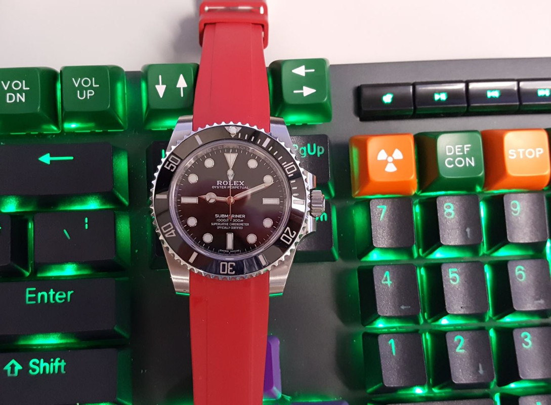 Just put my 126610 on rubber looks & feels 🔥 : r/rolex