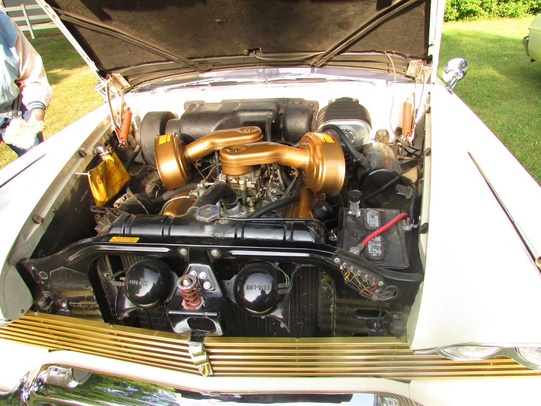 57 Ply Fury rag top engine