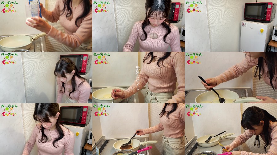 240302-NMB48-Jonishi 【Webstream】240302 NMB48 Jonishi Rei kitchen #3 (Making pancakes)