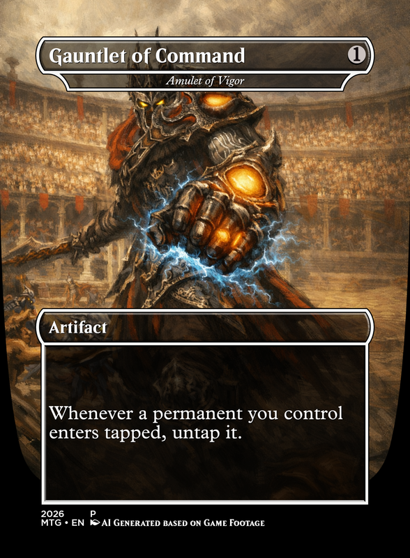 Amulet of Vigor (Gauntlet of Command)