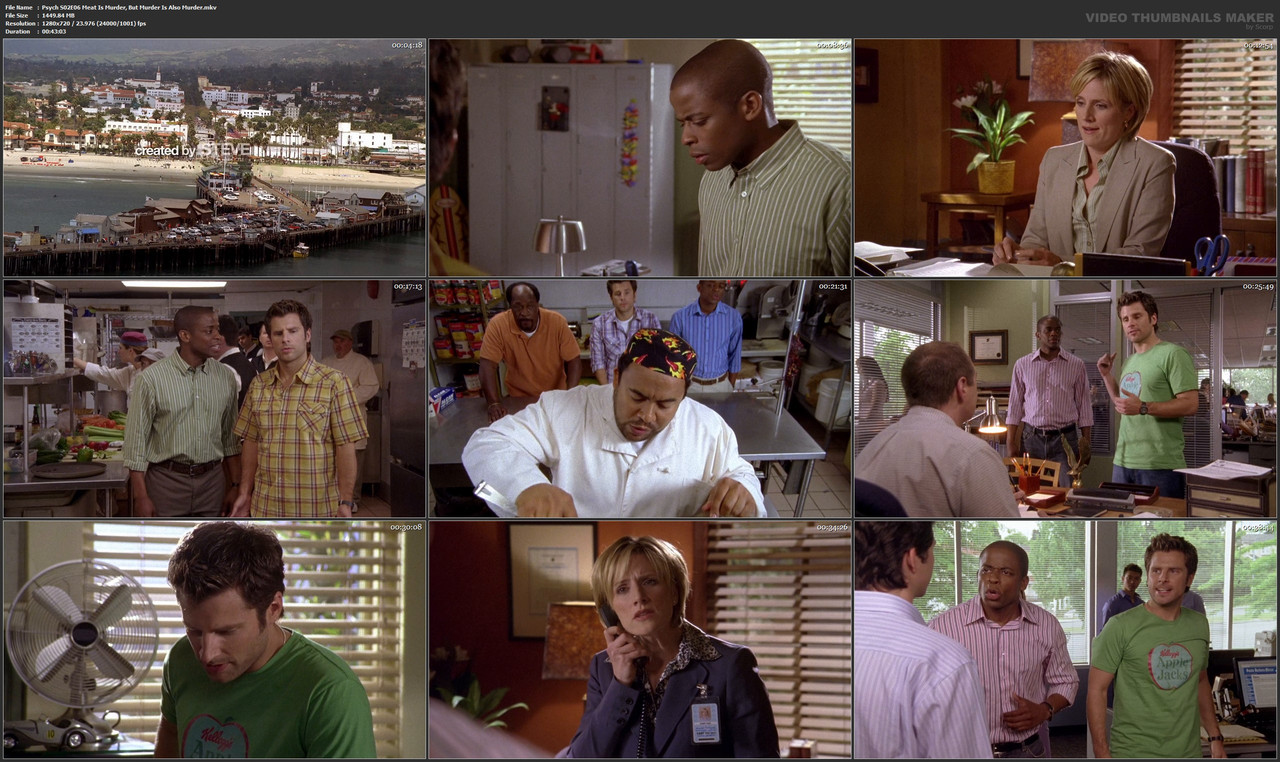 Psych S02E06 Meat Is Murder, But Murder Is Also Murder.mkv