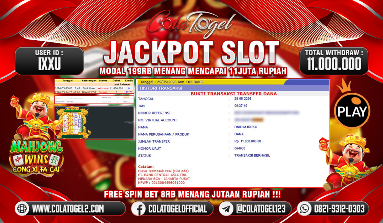 JACKPOT SLOT GACOR!!