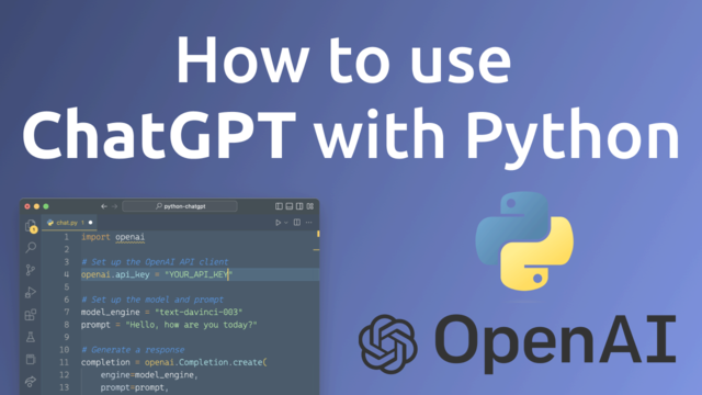 Create Python Programs With Ai (chatgpt)