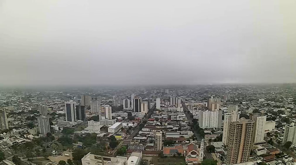 Campo Grande nesta manhã de domingo