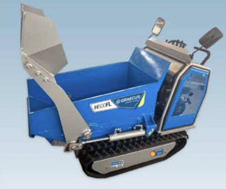 MOTOCARRIOLA DUMPER SERIE H IDROSTATICA con ribaltamento idraulico foto 3