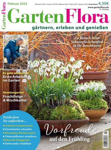 Cover: Garten Flora Magazin No 02 Februar 2023