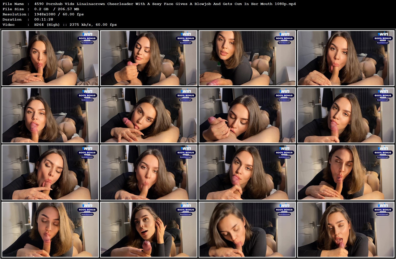 4590 Pornhub Vids Linainacrown Cheerleader With A Sexy Face Gives A Blowjob And Gets Cum In Her Mout