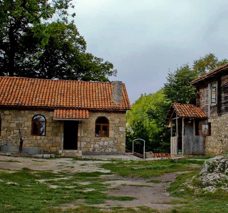 гостевой домик, болнисский крест.