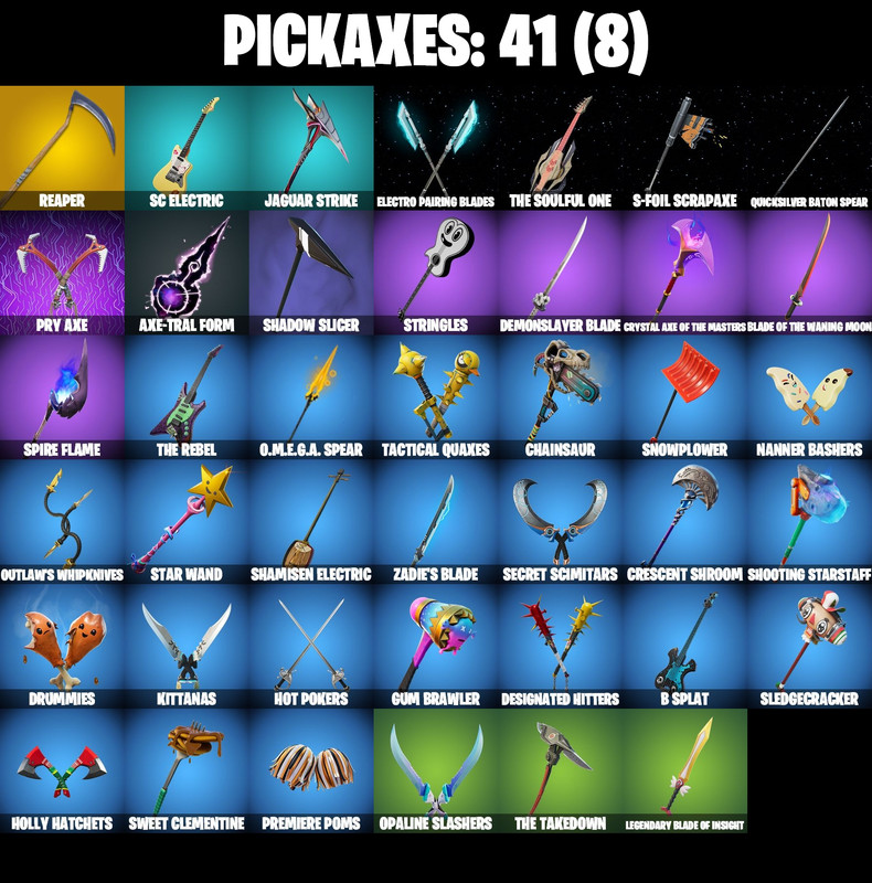 pickaxes comp