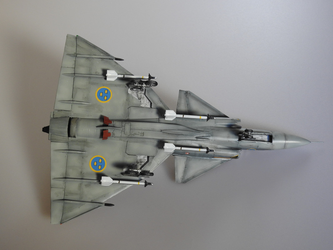  Liknande en Viggen Nr 3 JA37 1/72 Heller DSCN4878