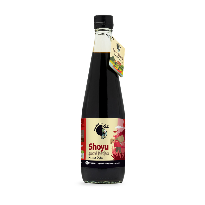 Shoyu sauce soja sucr&eacute;e Ketjap, Autour du Riz, 600ml