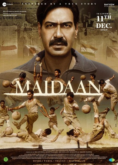 Maidaan 2024 Hindi Movie 1080p | 720p | 480p HDRip ESub Download